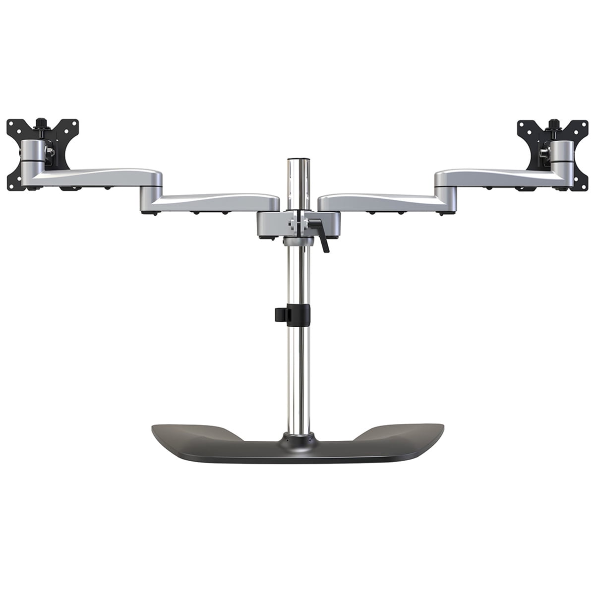 DUAL MONITOR STAND FOR UP TO 32 MONITORS ARTICULATING ARMS