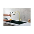 thumbnail image 6 of Elegant Lighting Sem Single Handle Pull Down Sprayer Kitchen Faucet In Brushed Gold, 6 of 6