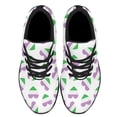 thumbnail image 2 of Unisex Fashion Rainbow Shoes, LGBT Sneakers for Men Women, Lightweight Breathable Running Walking Shoes Black Size 5, 2 of 7