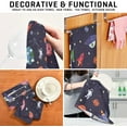 thumbnail image 7 of Dreamtimes Space Planet Kitchen Dish Towel 1 Pack, Soft Absorbent Dishcloths Reusable Hand Towel Washable Tea Towels for Home Kitchen Bar Table Decor, 28 x 18 Inch, 7 of 7