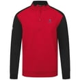 thumbnail image 2 of Men's Levelwear  Red Los Angeles Angels Insignia 2.0 Quarter-Zip Pullover Top, 2 of 3