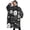 Halloween Doodle Elements-1, variant on Oversized Wearable Blanket Hoodie,Halloween Dogs in Ghost Costumes Sherpa Blanket Hoodie with Super Pockets,Super Warm Fuzzy Pullover for Women & Men
