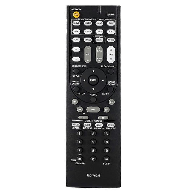 Remote Control Replacement RC-762M for Onkyo AV Receiver HT-R380 HT-R290 HT-R390 HT-R538 TX-SR308 HT