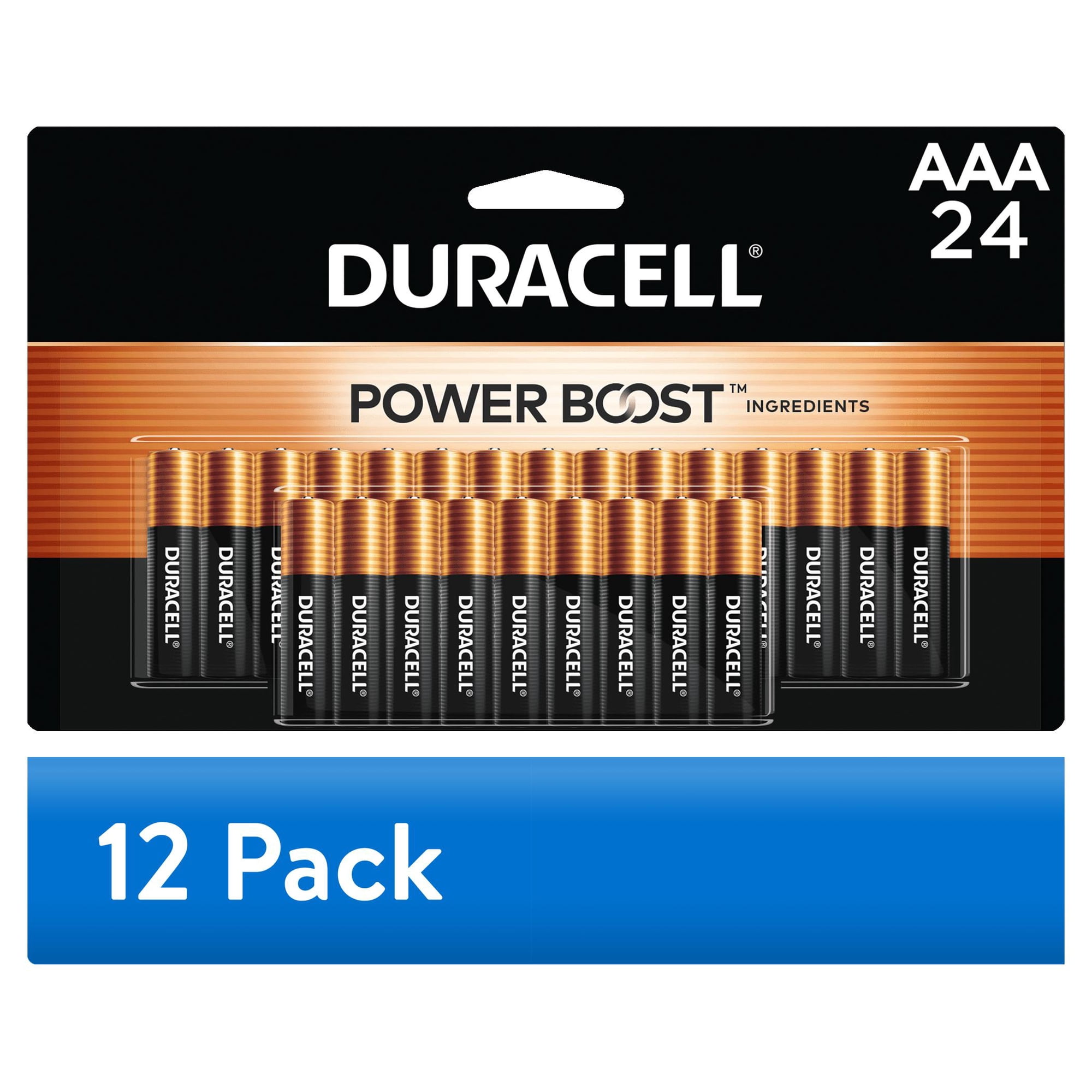 (12 pack) (12 pack) Duracell Coppertop AAA Alkaline Batteries 24/PK