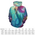 thumbnail image 2 of Cartoon Mermaid Seaweed 3d Sweatshirts Hoodie Fashion Casual Personality Men's Women Street Hoodie Pullovers Long Sleeve Comfortable Top, 2 of 6