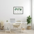 thumbnail image 3 of Stupell Industries Kitchen Herbs in Jars Botanical & Floral Painting Black Framed Art Print Wall Art, 30 x 24, 3 of 9
