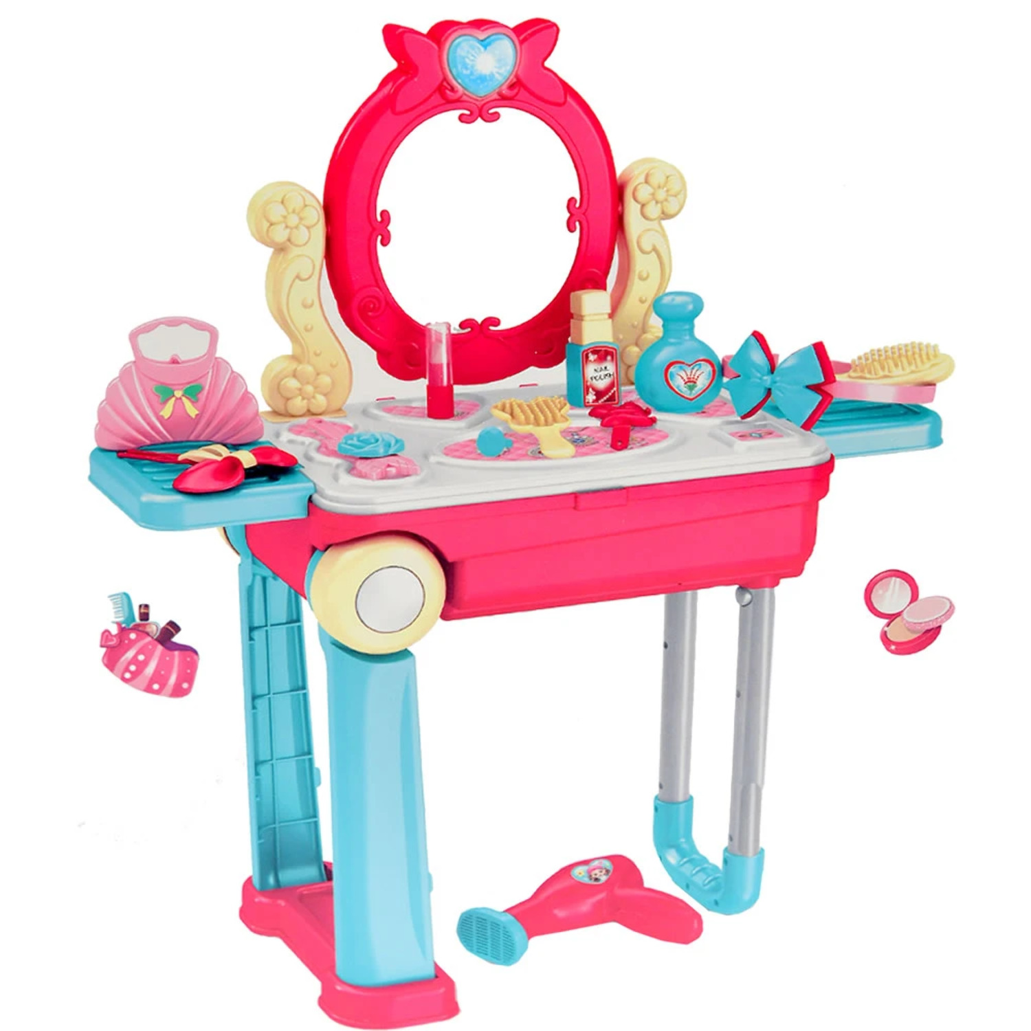 Happy Dresser 2 in 1 Beauty Musical Vanity Play Set