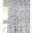thumbnail image 3 of The Art Box Window Curtains, 35 x 108 in 2 Pcs Set, Tab Top Printed Panels Drapery for Bedroom, Cotton Curtain Panel Set, Home Decor Panel Drapes, Gray Leaf Printed, 3 of 6