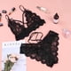 thumbnail image 5 of Conjunto de ropa interior para mujer, conjunto de sujetador y bragas de encaje, ropa interior con cordones, conjunto de ropa interior Sexy con abertura de encaje para mujer, 5 of 5