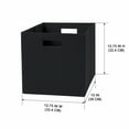 Better Homes & Gardens Fabric Cube Storage Bins (12.75" x 12.75"), 2