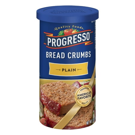 Fish Bread Crumbs - Progresso Plain Bread Crumbs, 15 oz