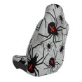 thumbnail image 2 of Fuzoiu Spiders Print Elastic Car Seat Covers, Seat Cover Protector,Universal Fit Interior Covers for Most Cars,Washable Seat Cover Non Slip for SUV,Sedan,Van, 2 of 5