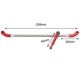 thumbnail image 4 of Repuesto de enlace de enlace de varilla de dirección de aleación de aluminio para 1/8 LMT 4WD vehículos de eje sólido accesorios de bricolaje rojo Sunnimix  Enlaces de unión de varilla de dirección RC, 4 of 5