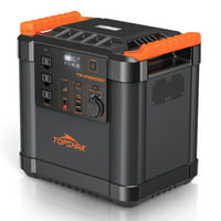 Topshak Portable 2200 Wh Lithium Polymer Battery Solar Generator
