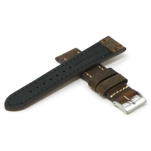 StrapsCo Vintage Leather Strap Short Standard Extra Long for