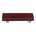 thumbnail image 1 of Armoire Rectangulaire en Verre Rouge Profond - Poteau en Aluminium, 1 of 1