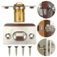 thumbnail image 1 of FESTFENDS 2Pcs Silver Copper Ball Catches for Cabinet Door Latch and Catch, 1 of 4