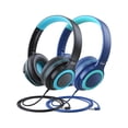 thumbnail image 1 of Auriculares iClever HS22 para niños con divisor para compartir, volumen de 94 dB, 1 of 6