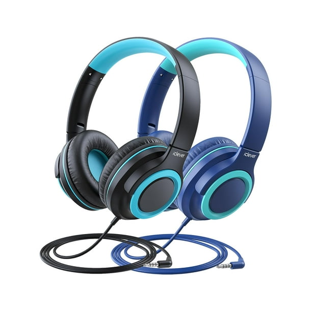 Auriculares iClever HS22 para niños con divisor para compartir, volumen de 94 dB