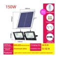 thumbnail image 2 of Solar Led Light Outdoor Spotlight Flood Light With Solar Panel Waterproof Solar Street Light With Remote Solar Garden Light ,Wide Application, 2 of 7