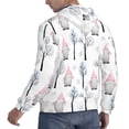thumbnail image 6 of Salouo Pink oldman Winter Forest Pattern Men's Fall Hoodie Sweatshirt,Sport Hoodie with Pockets for Men Pullover Casual Hooded Sweatshirt-Medium, 6 of 7