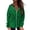 Green, variant on Zip Up Hoodies for Women Adjustable Drawstring Cinch Waist Long Sleeve Hooded Jacket Soft Cute Casual Lightweight Fall Jackets for Everyday Weekend Wear Red XXL