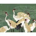 thumbnail image 2 of Wang, Melissa 32x26 Black Ornate Wood Framed with Double Matting Museum Art Print Titled - Beyond the Moon I, 2 of 4