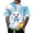 Light Blue, variant on Mens Easter T Shirt Theme Print Short Sleeve Round Neck Floral Trend Bottoming Rugby Shirt for Men,White,M