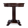 thumbnail image 2 of Butler Specialty Company Ellsworth 36" Ribbed Wood Pedestal Foyer Table - Brown, 2 of 2