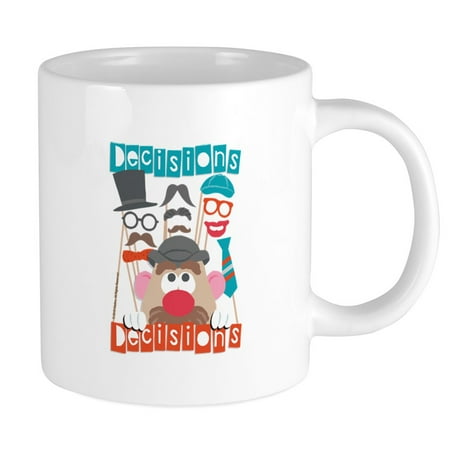 

CafePress - Mr. Potato Head Decisions - 20 oz Ceramic Mega Mug