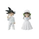 thumbnail image 3 of Bandai-figuras de acción originales de DRAGON BALL, Son Goku, Chichi, pastel de estudiante, juguete de regalo, 5-7 cm, 3 of 5