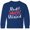 Royal Bue, variant on Inktastic 4th of July Red White Blessed Fireworks Long Sleeve Youth T-Shirt