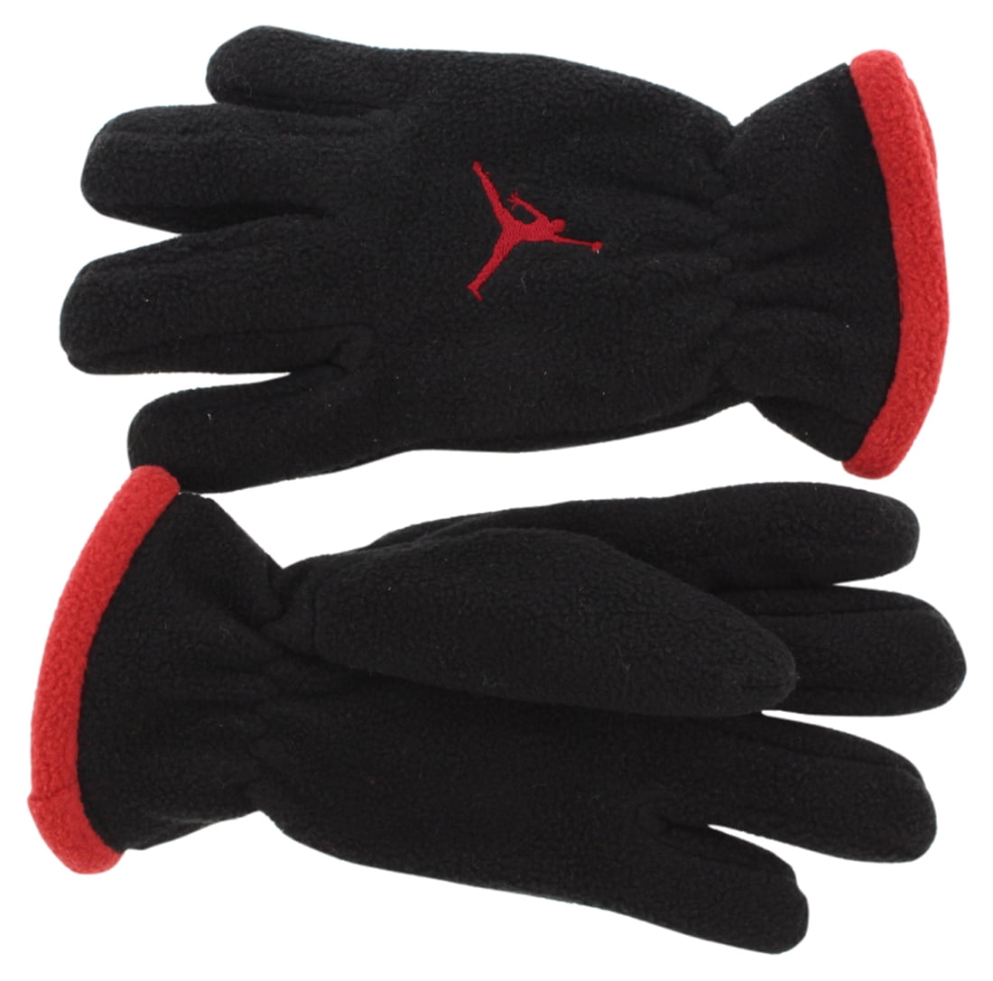 Jordan Boys Fleece Gloves Black