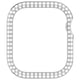 thumbnail image 2 of Protector Pantalla Funda PC Con Doble Diamante para Apple Watch Series 10 42MM/46MM, 2 of 9