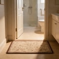 thumbnail image 5 of JHyouerji Floral Print Bath Mats Absorbent Bath Rug Non Slip Floor Rug for Kitchen Bathroom Laundry Bedroom Living Room Decor, 5 of 7