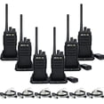 thumbnail image 1 of Retevis RT17 Talkies-Walkies à Longue Portée, Radios Bidirectionnelles Durables avec Casque, Radio Bidirectionnelle Rechargeable avec Base de Chargement USB, Portable pour Adultes École Police Entreprise Construction d'Entrepôt (Lot de 6), 1 of 3
