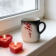thumbnail image 4 of TIELUTT Heart Shaped Color Changing Ceramic Mug Thermochromic Reveal Design with Reveal Pattern Novelty Cute Glass Cups Kitchen Cups Fancy Divided Glass Food Storage Containers Cups Tumblers Outdoor, 4 of 5