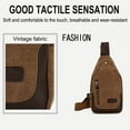 thumbnail image 6 of Dengmore Runner Chest Bag Waist Packs Belt Bag For Men Waist Pack Crossbody Bags Fashion Cross Body Waist Pack For Running Workout, 6 of 9
