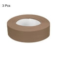 thumbnail image 3 of Uxcell 3 Rolls Brown Caulk Strip, 0.87" x 10.5 Ft Bathtub Caulk Sealing Tape, 3 of 5