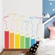 thumbnail image 4 of 2 pieces of colorful crayon wall sticker for kids room wall decoration, 4 of 5