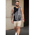 thumbnail image 3 of COOFANDY Mens Tank Tops Summer Sleeveless Gym Shirts Deep Cut off Tees Fitness Muscle Tee Workout Training Clothes for Men, 3 of 6