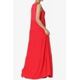 thumbnail image 4 of TheMogan Women's PLUS Sleeveless Scoop Neck Tiered Jersey Relaxed Fit Long Maxi Dress, 4 of 6