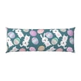 thumbnail image 2 of Lsque Cute Rabbit Easter Body Pillow Case Cover,Ultra-Soft Microfiber Bed Pillow Cases 20x54 inches,Elegant Bedding,Breathable Durable Pillow Cover with Envelope Closure, 2 of 8