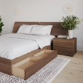 thumbnail image 4 of Nexera Oslo Ensemble de Chambre Réversible 3 Pcs, Marron, Grand, 4 of 6