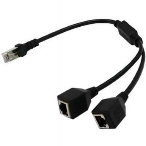 RJ45 Splitter Cable Adapter