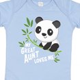 thumbnail image 4 of Inktastic My Great Aunt Loves Me Cute Panda Boys or Girls Baby Bodysuit, 4 of 5