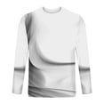 thumbnail image 5 of Stamzod Plus Size Track Suits Mens 2 Piece Gradient Crewneck Long Sleeve T Shirt and Gym Pants Men Casual Long Sets Outfits Gray D L, 5 of 5