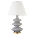 thumbnail image 1 of Hudson & Canal TL0888 Carleta Cool Gray Triple Gourd Table Lamp, 1 of 8