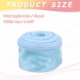 thumbnail image 2 of Uxcell 1-1/2"x10Yd Wired Chiffon Ribbon Fishtail Yarn Sheer Organza Ribbon Sky Blue, 2 of 6
