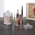 thumbnail image 4 of xiaxaixu Cotton Swabs Storage Box, Transparent with Dust-proof Cover, 4 of 10